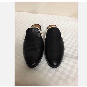 Aquatalia Emerson Nappa Leather Mule Black 34L1065 size 6.5 NIB $395